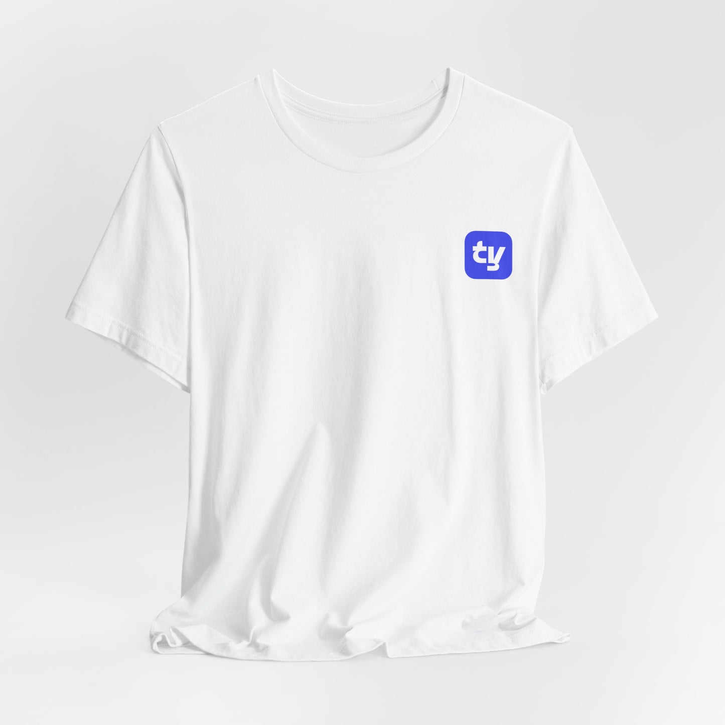 The Yard Never Sleeps T‑Shirt — Bold Blue Typography Athletic Tee