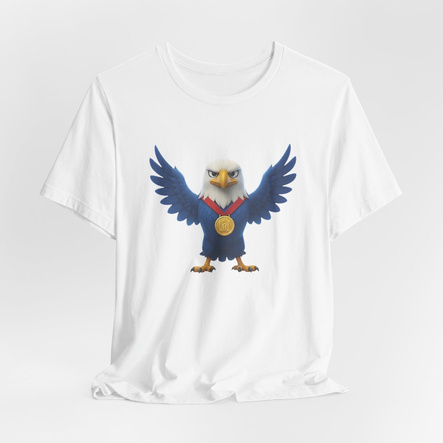 Patriotic Eagle Medal T-Shirt