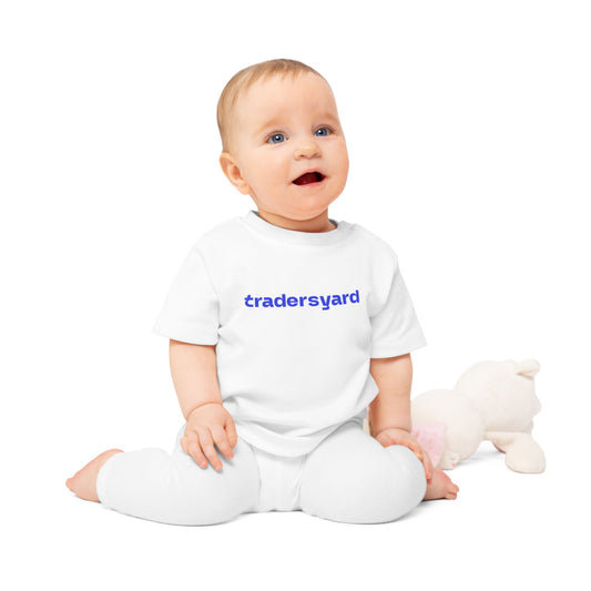 Baby T-Shirt – "tradersyard" Minimal Logo Infant Tee