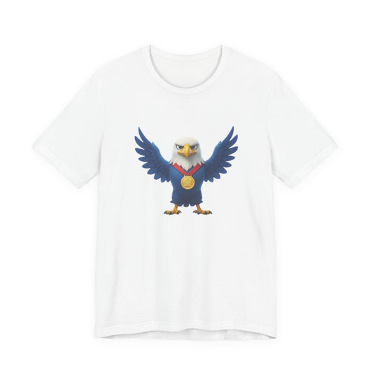 Patriotic Eagle Medal T-Shirt