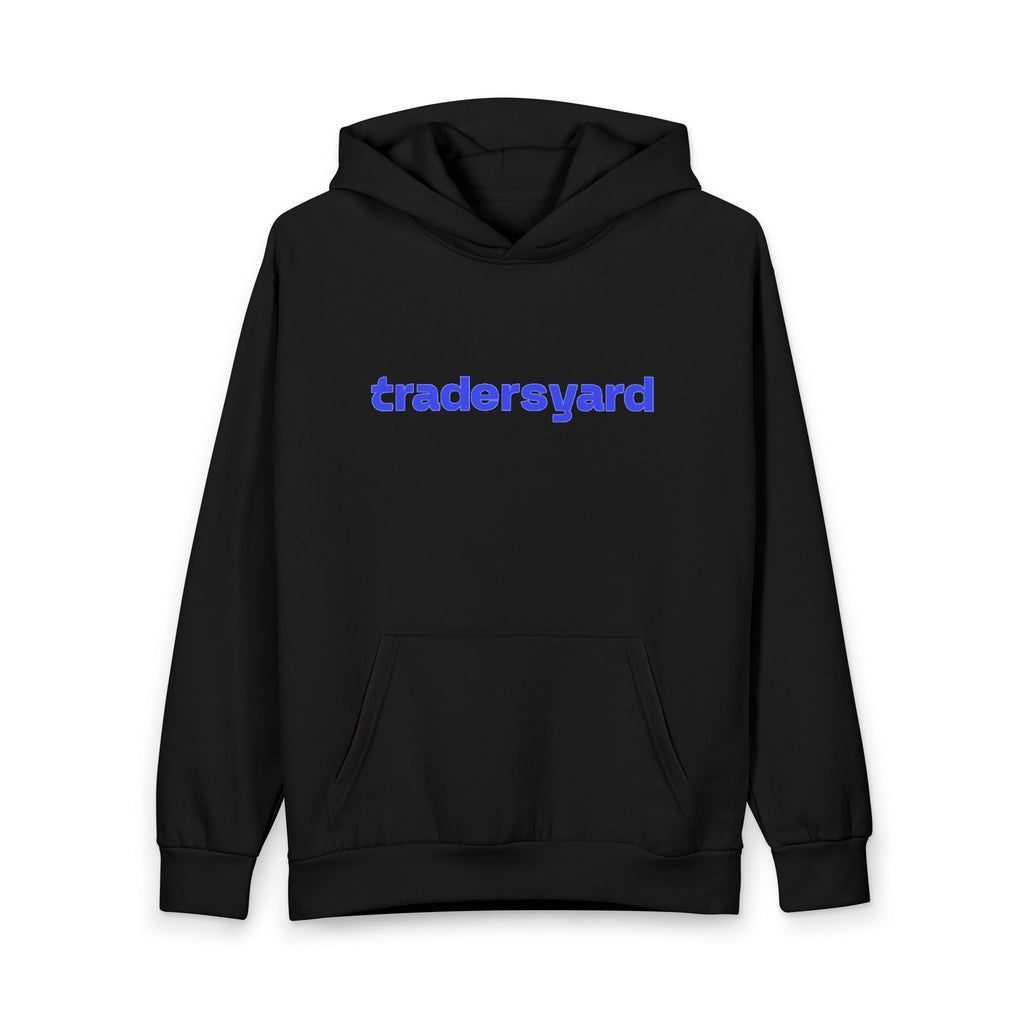 Hoodie — Minimal "tradersyard" Logo Pullover