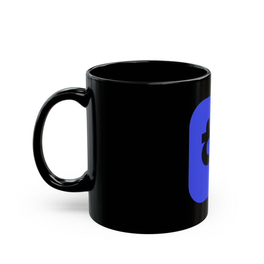 Black TY Ceramic Mug