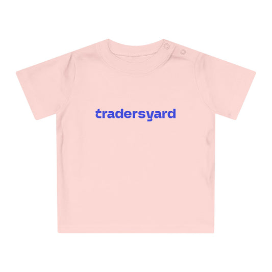Baby T-Shirt – "tradersyard" Minimal Logo Infant Tee