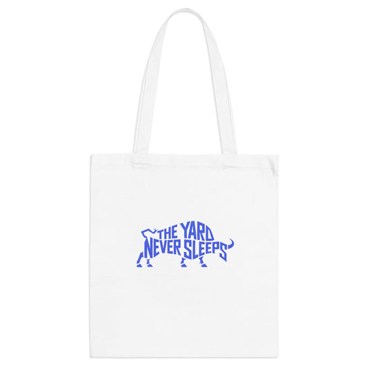 Copy of Tote Bag — Minimal "tradersyard" Logo Cotton Tote | Eco Market & Everyday Carry