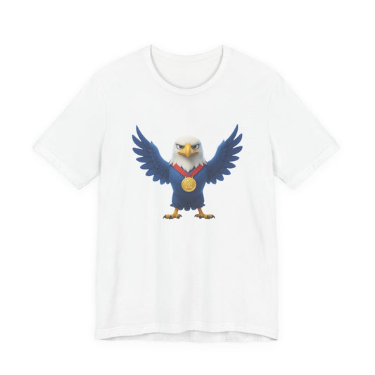 Patriotic Eagle Medal T-Shirt