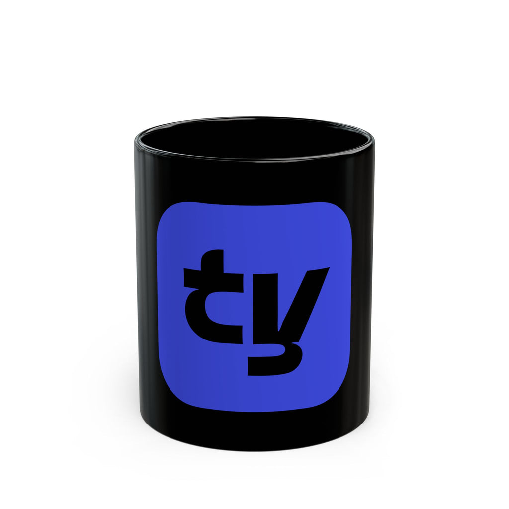 Black TY Ceramic Mug