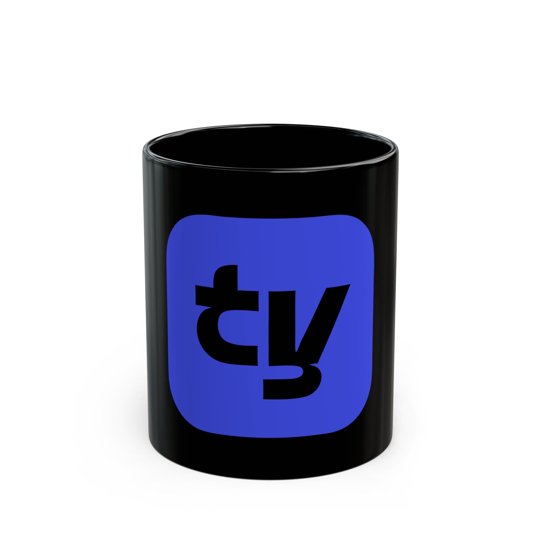 Black TY Ceramic Mug